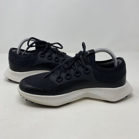 Allbirds Trail Runner SWT Shoes Womens Size 9.5 Black White Sustainable Comfort - Picture 13 of 16